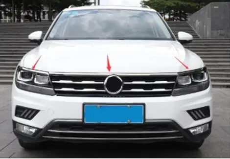 Для Volkswagen tiguan L лампа для бровей с низким сочетанием с высоким подходящим передним лицом Модифицированная яркая декоративная