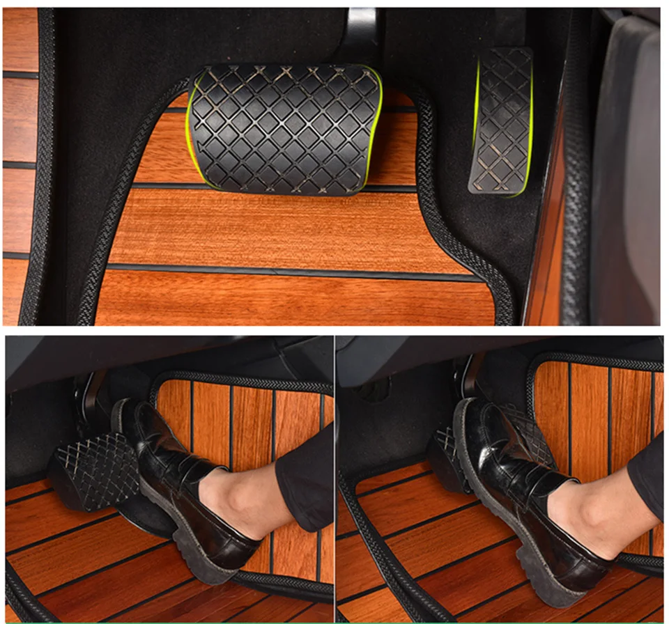 Tane деревянные автомобильные коврики для mitsubishi pajero sport outlander xl pajero 4 outlander 3 asx Lancer аксессуары ковер