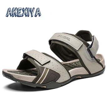 

Brand Mens Gladiator Sandals Summer New Men's Sandals Comfortable Soft Sole Men Shoes Outdoor Breathable Mens Sandals Summer 46