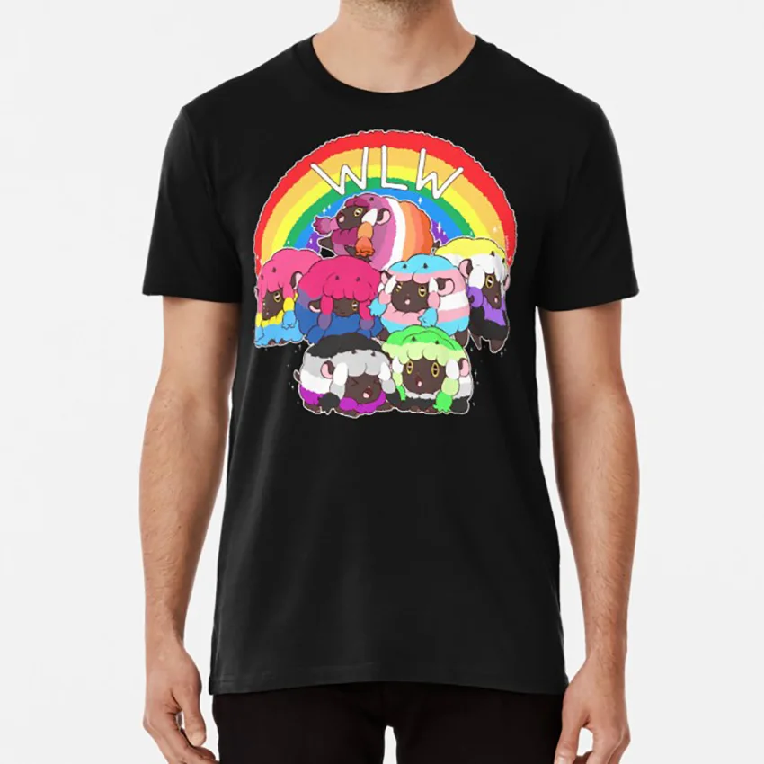 WooLooWoo Pride(все Wooloos) Футболка wooloo wlw pride gay pride, для мужчин