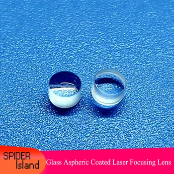 

Diameter 3mm Glass Aspheric Coated Laser Focusing Lens Optical Lens F2 AR coated