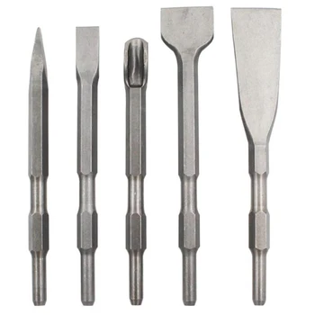 

Pointed Widen Flat U-Shaped Hexagonal Chisel Concrete Electric Hammer Drill Bits Set