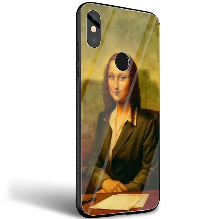 G7 Mona Lisa By Leonardo Da Vinci стеклянный чехол для телефона Xiaomi mi 8 Lite 9 A1 A2 Red mi Note 5 6 7 Pro 6A 4X Pocophone F1 чехол - Цвет: G7