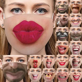 

Maske маска женская funny masks for virus protect Adult reusable face mask for women men Anti dust Breathing Washable Facemask