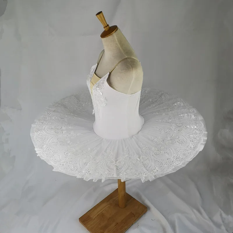 Профессиональная балетная пачка с белым лебедем для детей, балерины для девочек, Современные вечерние костюмы для танцев, балетная пачка для детей и взрослых