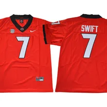 Мужские Джорджии бульдоги д 'Андре Свифт#7 Ограниченная серия Джерси для колледжа
