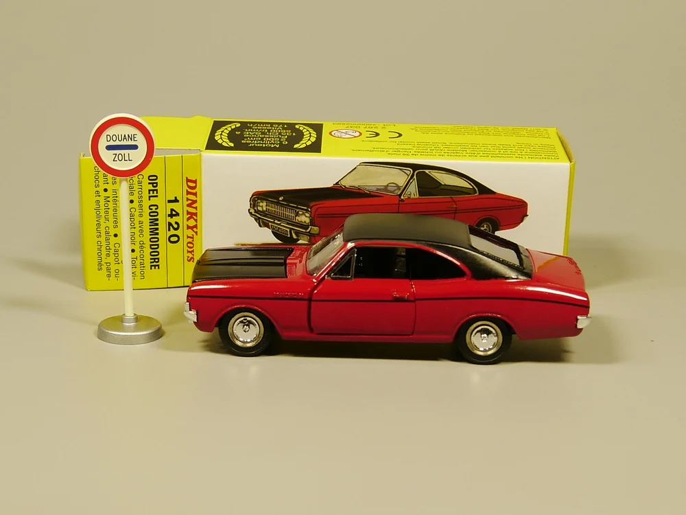 Dinky игрушки 1:43 Opel Commodore антикварные модели бутик сплав автомобиль игрушки для детей Детские игрушки оригинальная коробка