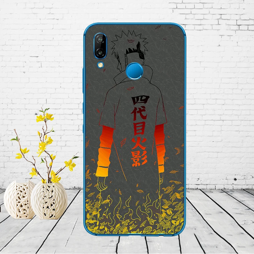 168DD Наруто Akatsuki Clan Cloud Symbol Мягкий силиконовый чехол для Huawei P9 P10 P20 P30 Lite mate 10 20 PRO lite p smart чехол