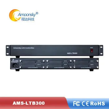 

full color led rental display external sending card box support brightness adjustment add dvi splitter 2 to 4 for led screen