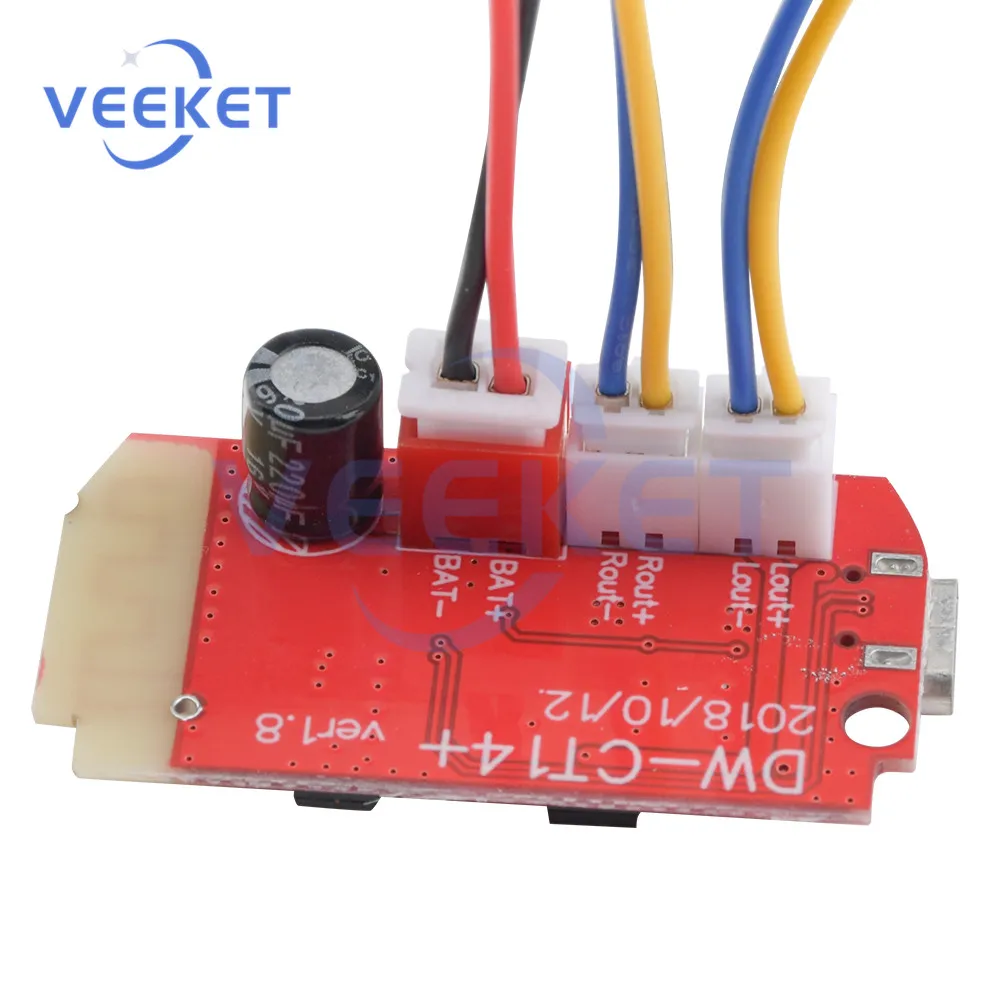 3 7-5 в постоянного тока Вт Bluetooth стерео модуль усилителя двойная плата DIY цифровой