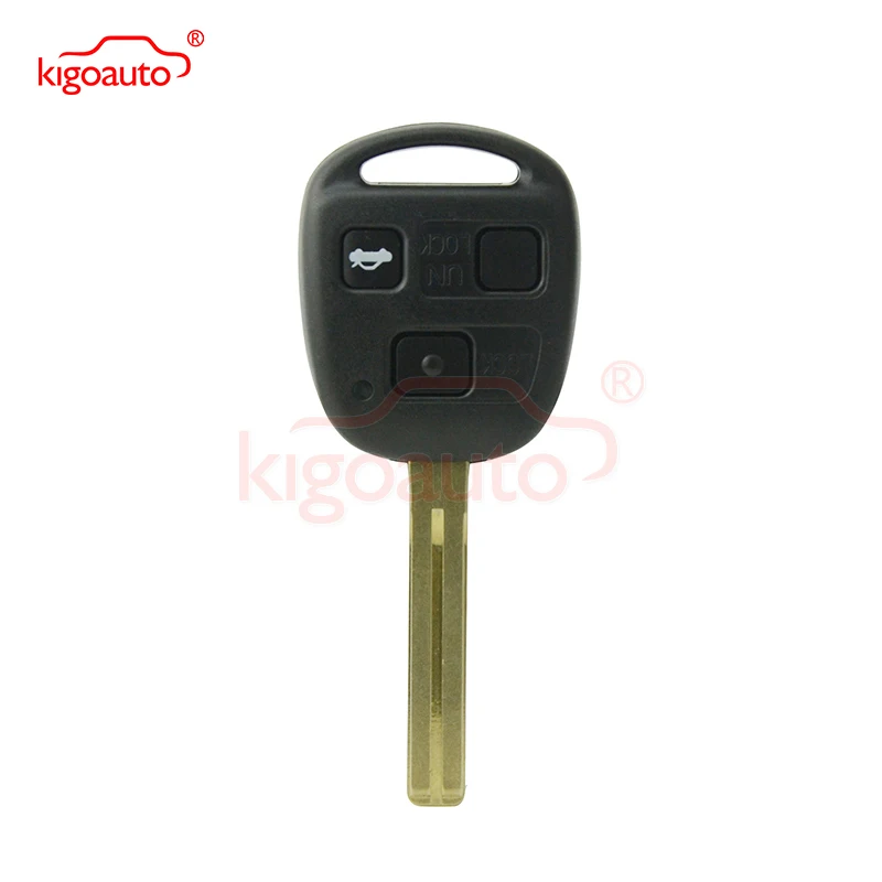 Denso (не Valeo) дистанционный ключ с 3 кнопками 434 МГц 4C чипом Toy48 длинным лезвием для