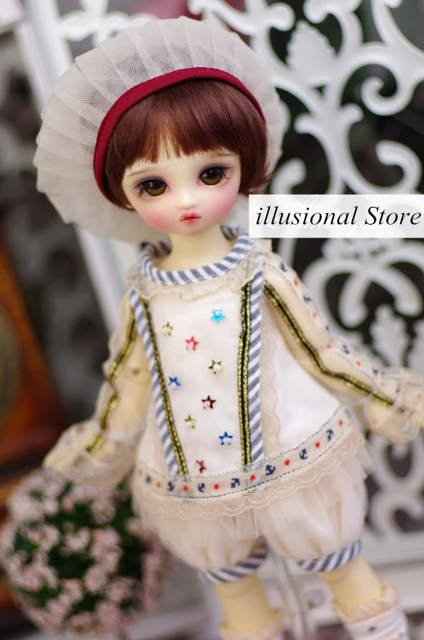 

New design BJD SD Doll cloths star dress for 1/6 yosd bjd doll clothes party dress