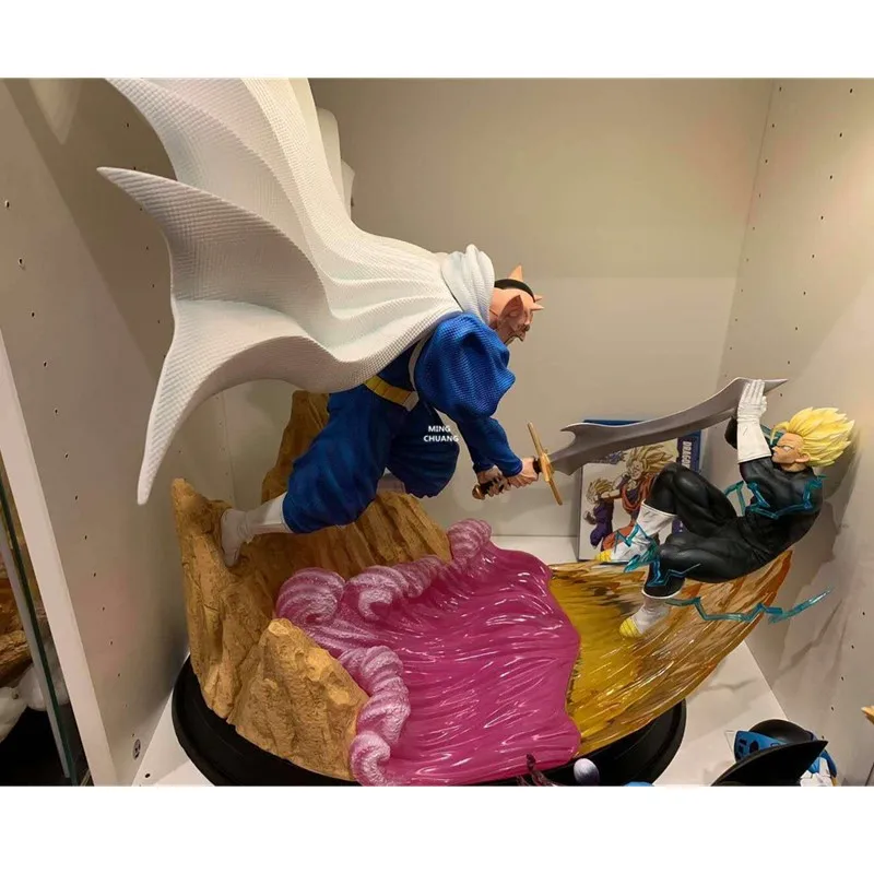 1" Dragon Ball Z статуя Сын Гохан битва Dabura бюст 1/6 весы полный Длина Портрет Искусство ремесло GK фигурку Ящик для игрушек 45 см V839