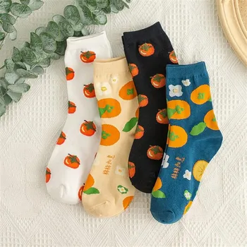 

Ins Fruit Socks For Woman Crew Adult Kawaii Tomato Socks Ladies Thin Cartoon Cotton Female Trendy Fashion Socks Lady Calcetines