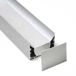 Потолочный подвесной светодиодный алюминиевый линейный профиль экструзии вверх вниз с дизайном драйвера