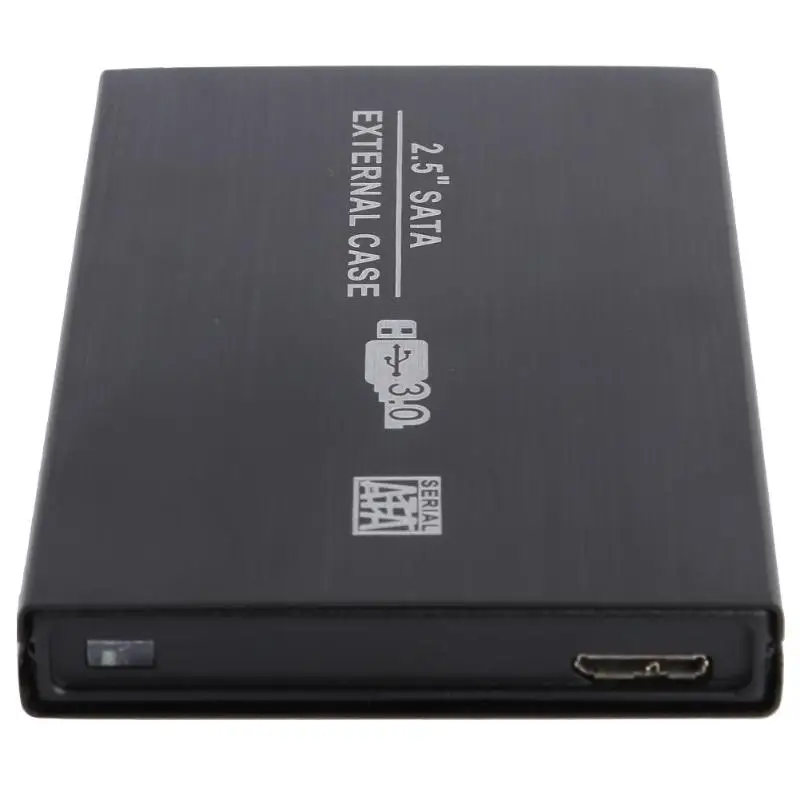 2,5 дюймов USB3.0 SATA жесткий диск корпус матовый сплав Поддержка 8T USB3.0 micro-B внешний корпус HDD с решетка охлаждения