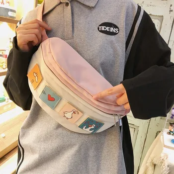 

2020 NEW Original Design Fashion Cute Simple Shoulder Bag Chest Bag & Waterproof Nylon Width 28cm Height 17cm Thickness 9cm