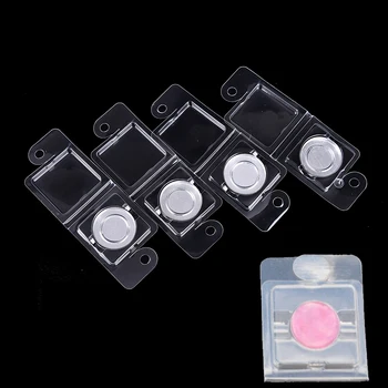 

10pc Cosmetic Makeup Empty Eyeshadow Case Powder DIY Palette 26mm Aluminum Pans For Eyes Makeup Palette