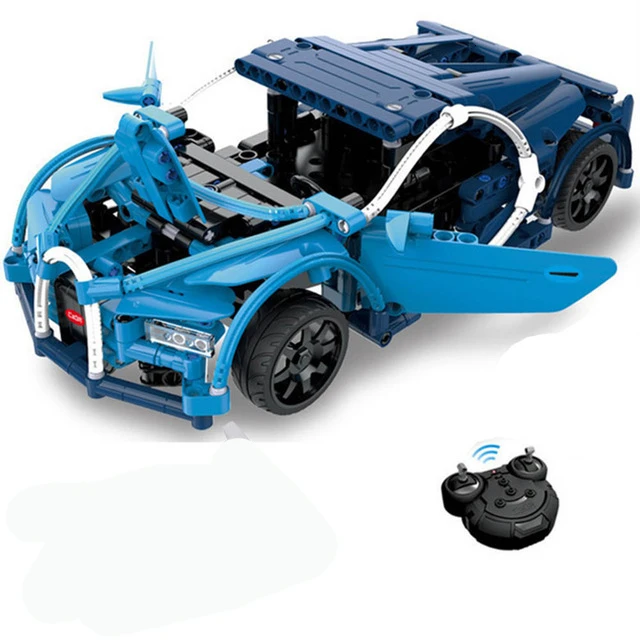 C51053 Without Box Technic City серия гоночный Радиоуправляемый автомобиль модель строительные блоки Наборы кубиков дистанционное управление спортивные автомобили Игрушка совместима с - Цвет: C51053 Without Box