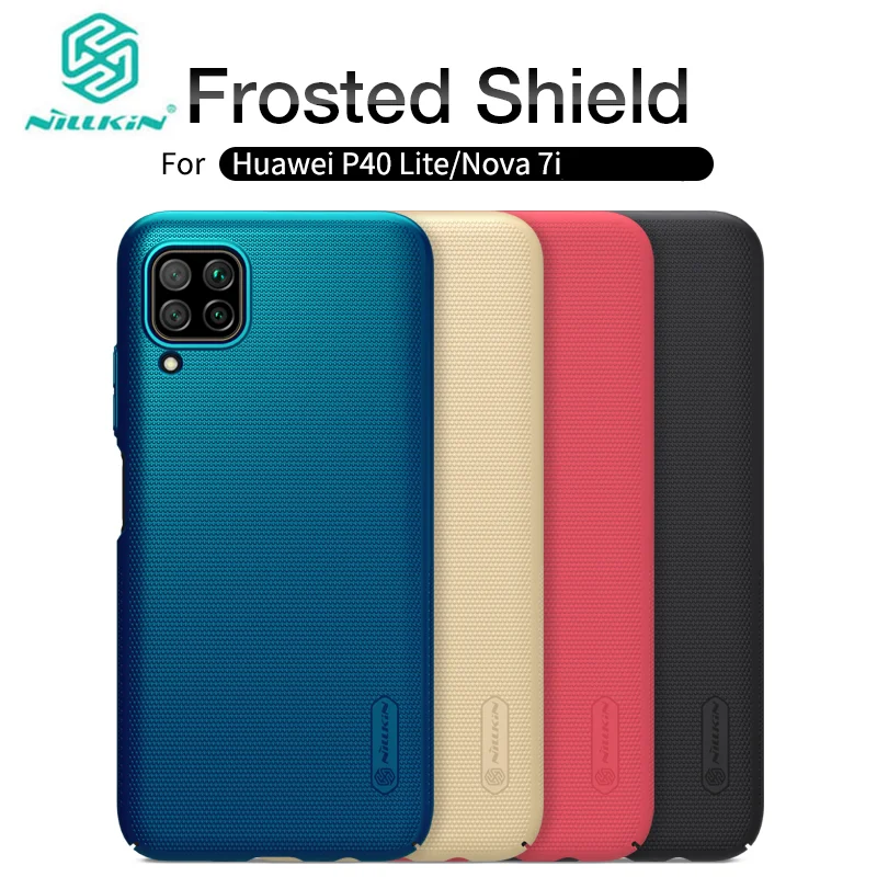 Матовый чехол NILLKIN для Huawei P40 Lite 6 4 дюйма жесткая задняя крышка из поликарбоната Nova