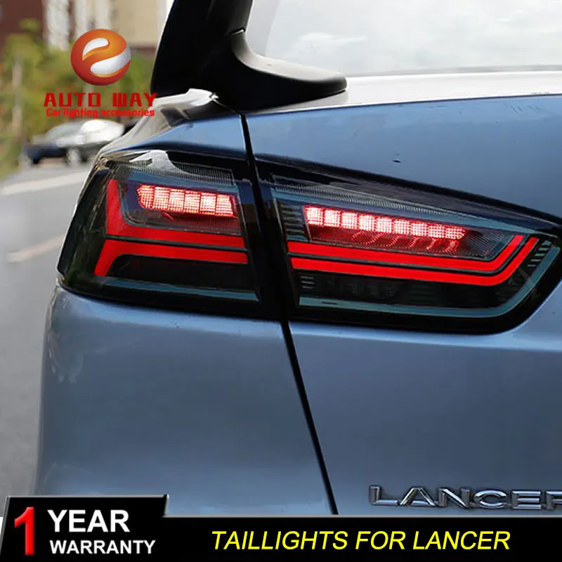 Чехол для автостайлинга Mitsubishi Lancer 2009 2016 задние фонари задний фонарь светодиодная