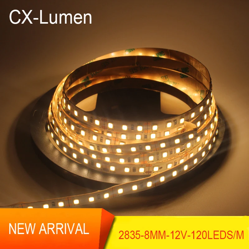 

New Arrival LED Strip Light 2835 5050 SMD 120led 60LED 240LED 5630 12V DC Flexible LED Tape for Home Decoration 1M/2M/3M/4M/5M