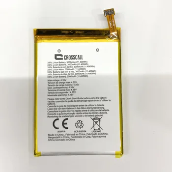 

3000mAh NEW Original Battery For Crosscall Trekker M1 M 1 LP38300E Mobile Phone