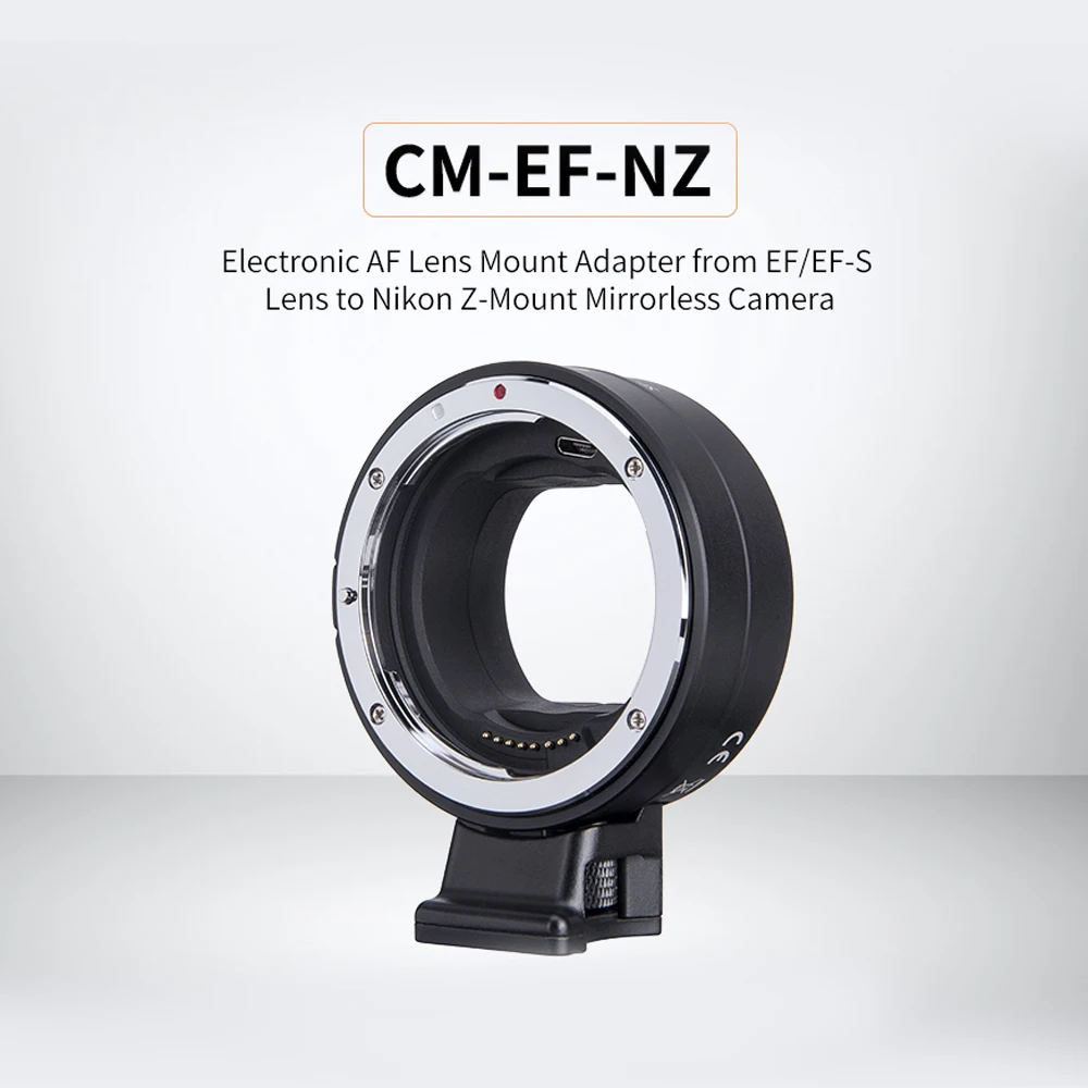 Commlite CM-EF-NZ для объектива Canon EF/EF-S для Nikon Z6/Z7/Z50 z-крепление для объектива переходное кольцо AF Автофокус с креплением для штатива