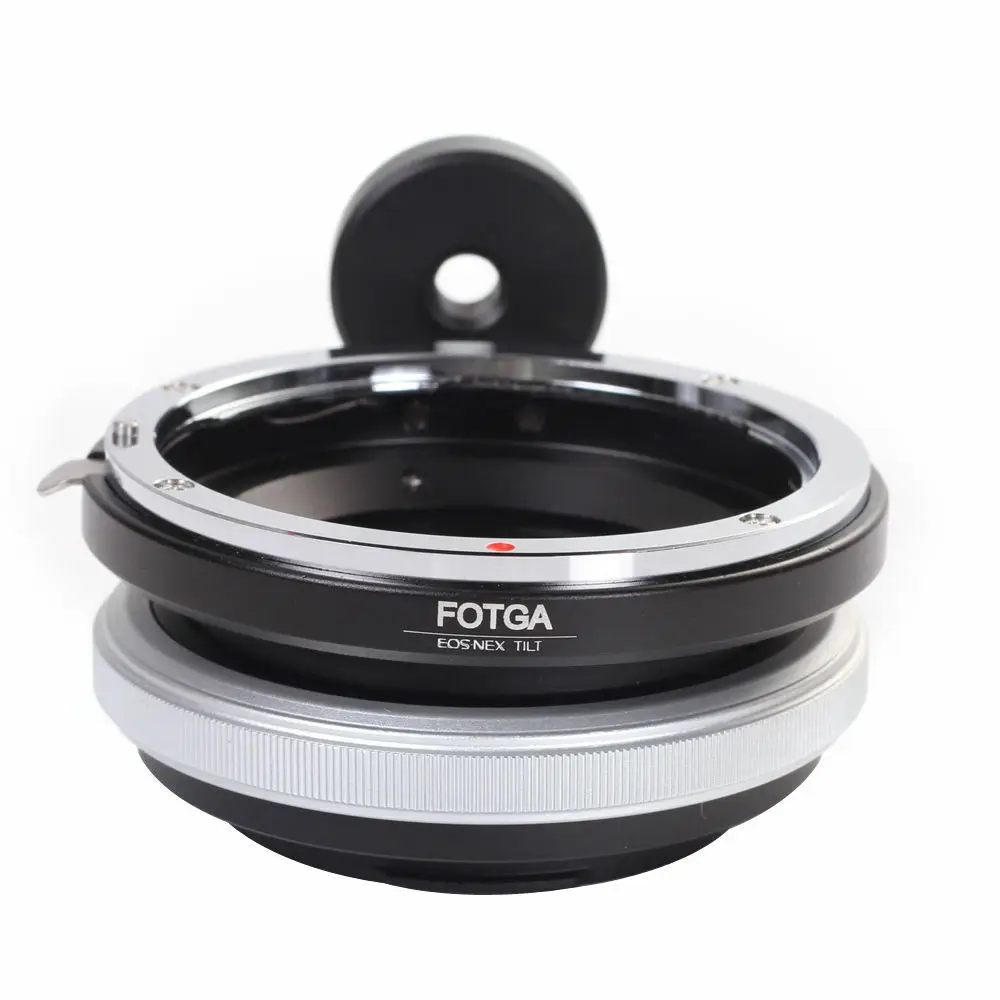 FOTGA Tilt Adapter Ring For Canon Lens to Sony Adapter for Nex-3 Nex-5 NEX-7 NEX-5C brass