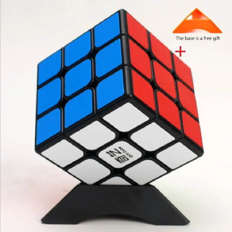 Qiyi Mofangge Warrior 5,7 см 3x3x3 Волшебные кубики без наклеек скоростной куб головоломка твист детские игрушки - Цвет: 1