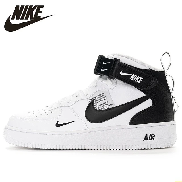 Nike Air Force 1 nueva llegada zapatos de skateboard para hombres almohadón aire Original zapatillas deporte al aire #804609 - AliExpress