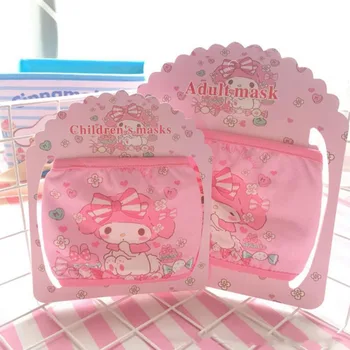 

1pc 2020new Melody Little Twin Stars Cotton Dustproof Mouth Face Mask Unisex Anti-Dust Facial Protective Cover Masks Plush Toys