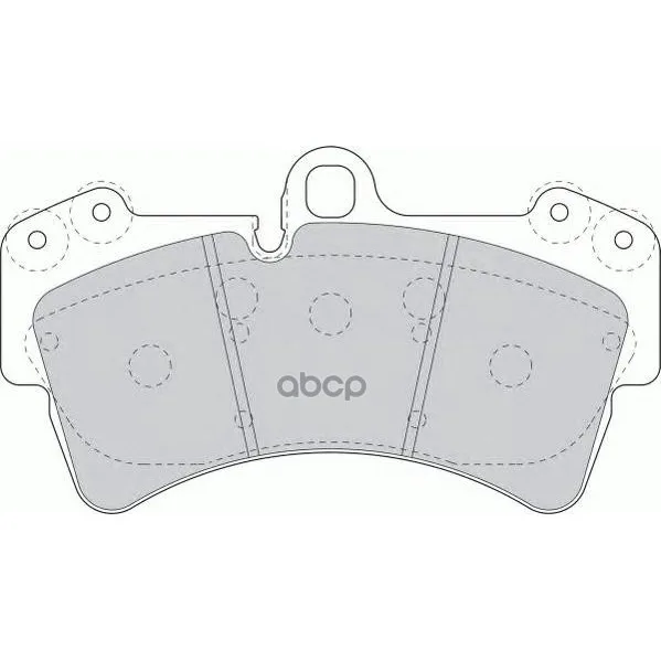 Колодки Тормозные Audi Q7/Volkswagen Touareg/Porcshe Cayenne 02 R18 Передние Ferodo Fdb1626 Ferodo арт. FDB1626