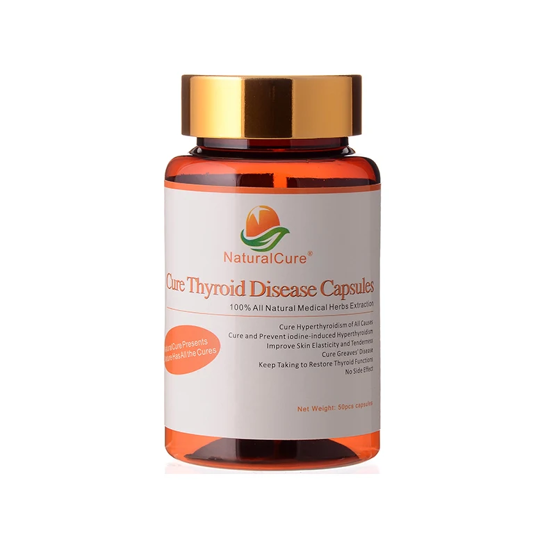 NaturalCure cura enfermedades de la tiroides cápsulas cura la hinchazón equilibrio de hormona de la tiroides de la secreción de las plantas de