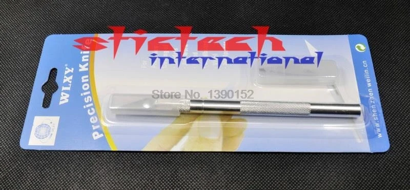 Dhl ИЛИ ems 100 набор 6 шт и 16 лезвие/набор нескользящий металлический нож для