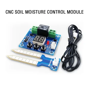 

XH-M214 12V Soil Humidity Sensor Controller Irrigation System Automatic Watering Module Digital Display Humidity Controller Red