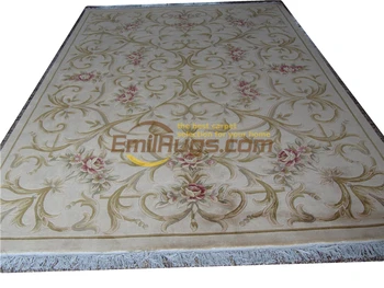 

new zealand wool carpets carved carpet Made French savonery Design Table Decor Rectangle Antique large room rug