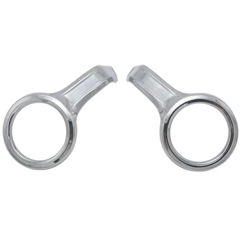 

Motorcycle Accessories Fog Light Trim Rings Case for HONDA Goldwing GL1800 2018-2019 Chrome