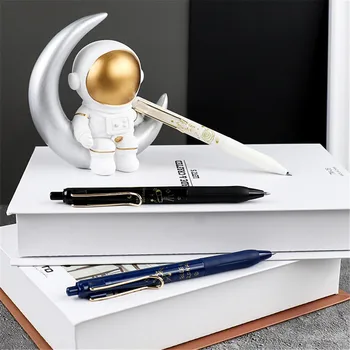 

3pcs/set Simple Space Series Gel Pens Quick Drying 0.5mm Black Ink Rollerball Pens Kawaii Stationary Supplies Office Accessories