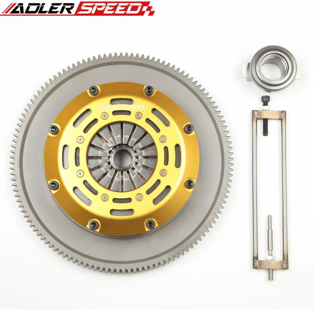 ADLERSPEED Clutch Twin Disk Kit for SUBARU WRX STI Impreza EJ25 6 SPEED