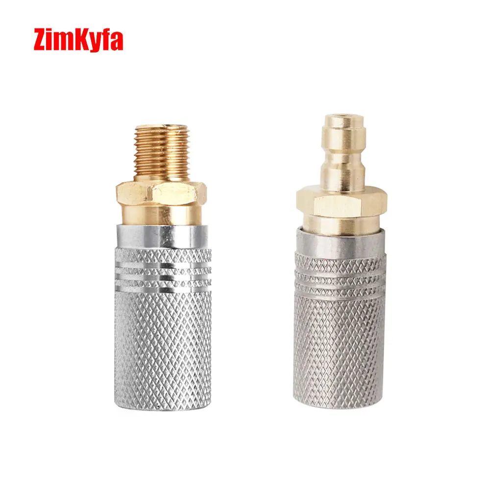Extended PCP Air Charging Quick Release Adapter Socket 1/8 BSP,10pcs 9.6*1.8mm O-ring
