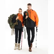 Aneng наружная водонепроницаемая куртка фабричная Мужская и женская пара двухкомпонентный набор деконструируемый ветрозащитный водонепроницаемый настраиваемый Sk