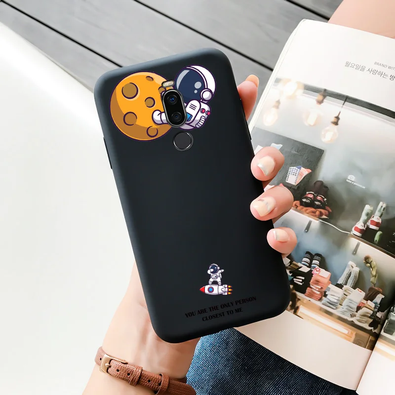 Cases For Meizu Astronaut TPU Soft Shell For Meizu X8 Case Personality Tide Shell For MEIZU X8 Case Silicone Edging Matte Phone For MEIZU meizu phone case with stones Cases For Meizu