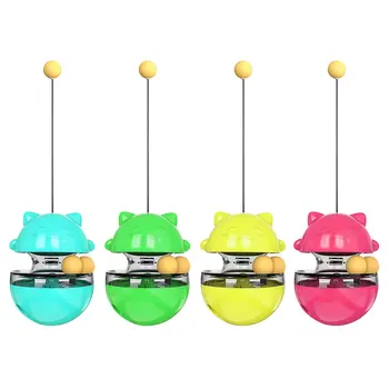 

New Arrival Durable Pet Cat Toys Mimi Favorite fur Mouse Tumbler Kitten Cat Toys Plastic Play Balls for Catch Cats Supplies