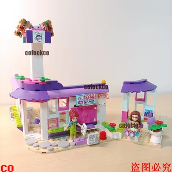 

10856 41336 Friends Series Art Cafe Building Blocks Sets Model Classic Girl Children Toys Gifts