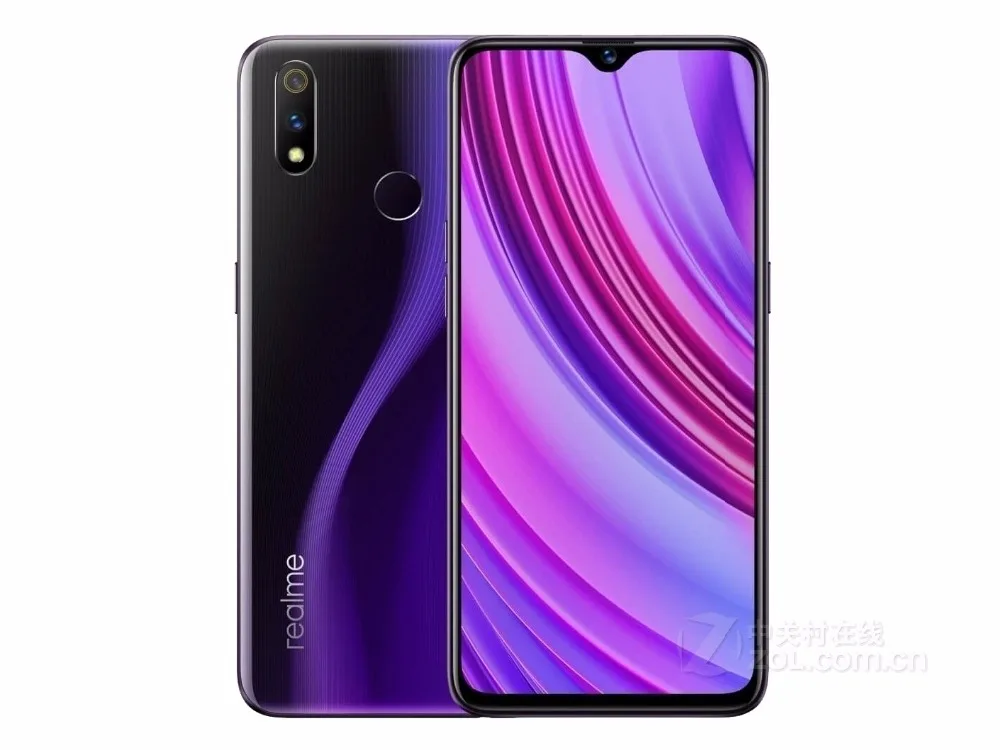 Oppo Realme x lite, 4G LTE, 6 ГБ, 128 ГБ, Восьмиядерный процессор Snapdragon 710, экран 6,3 дюйма, 4045 мАч, двойная задняя камера, сотовый телефон