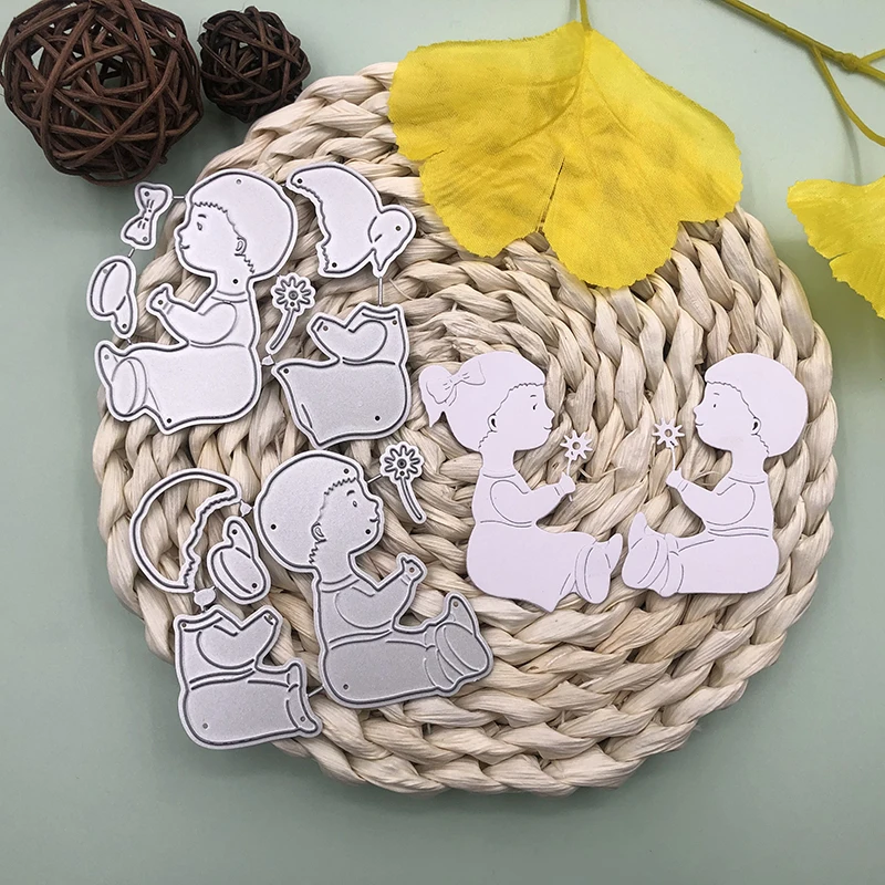 2020 Bunnymoon Little Garden Metal cutting dies stencil Greeting Card Decoration DIY Scrapbooking Scrapbook Paper Photo Album | Дом и сад