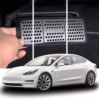 

Car Air Outlet Dust Auto Black ABS Cover For Tesla Model 3 Replacement