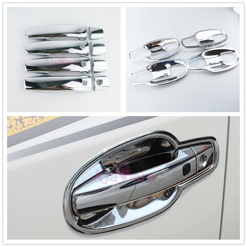 Накладки на дверные ручки для Toyota Land Cruiser 2008 200 2015|Хромирование| |