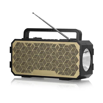

Night Outdoor Wireless Speaker Bluetooth 5.0 Flashlight Player Sound 15W 3D stereo surround Sound Effects Loudspeaker Portable